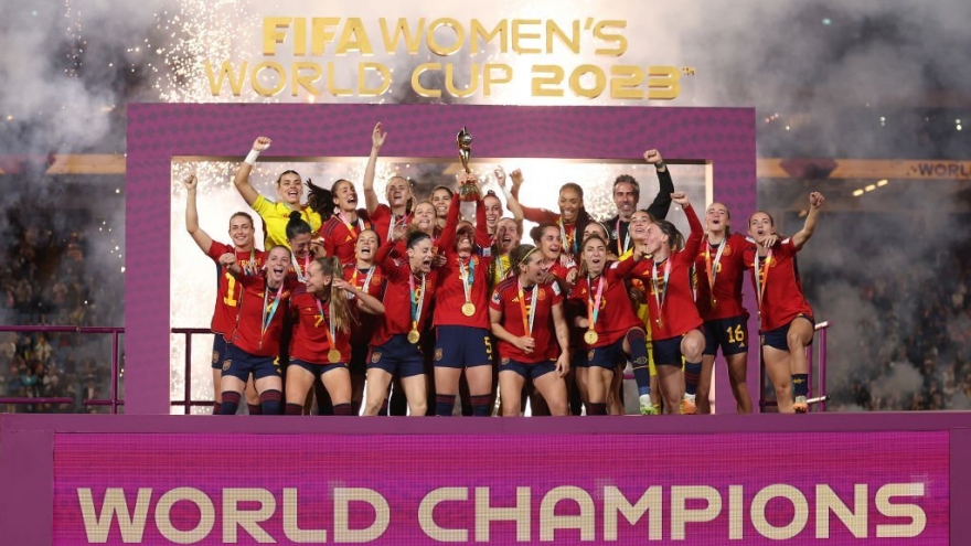 ĐT nữ Tây Ban Nha vô địch World Cup 2023 sau trận chung kết nghẹt thở